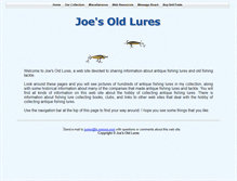 Tablet Screenshot of joeyates.com